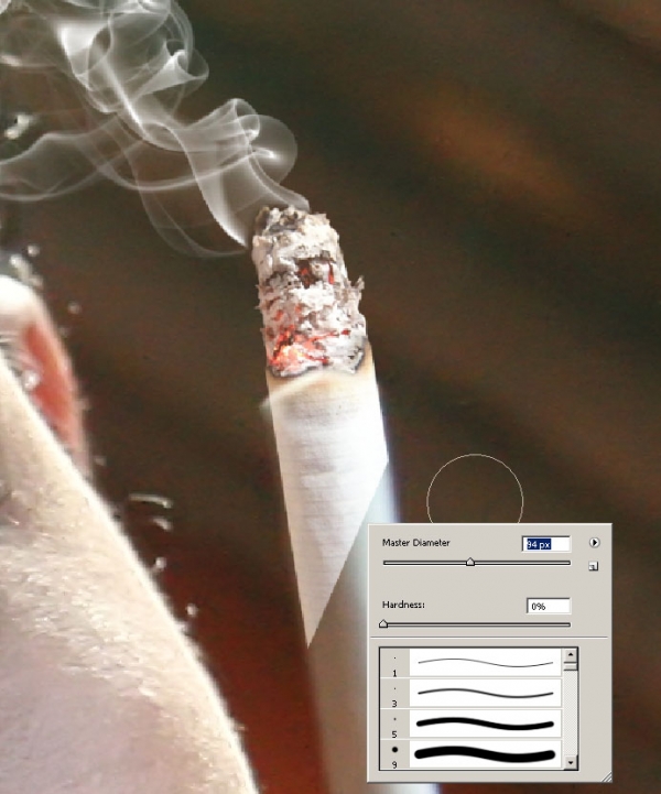 Creation of I Hate Smokers : Step 4